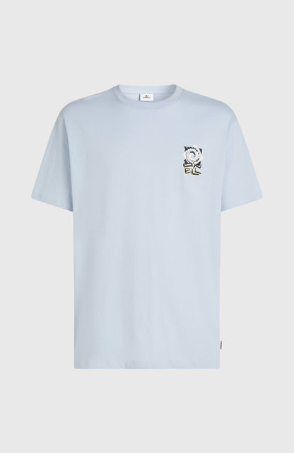 Men Chest Print T-Shirt