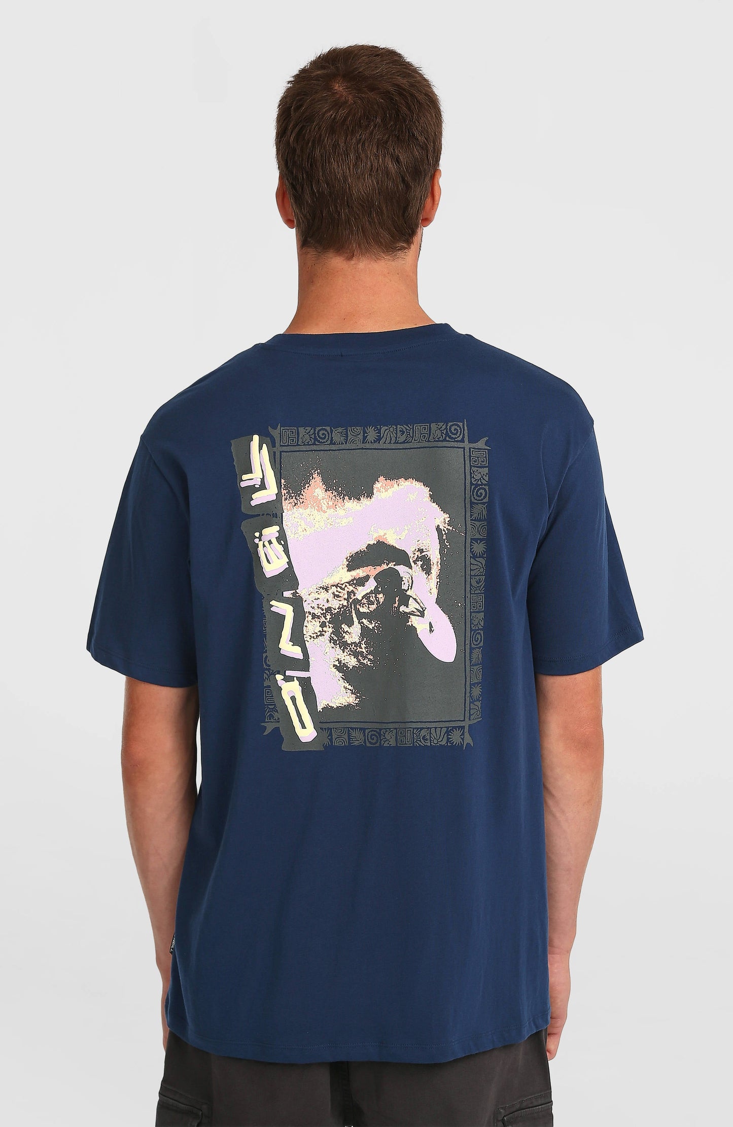 Men O'Neill Photo Back Print T-shirt