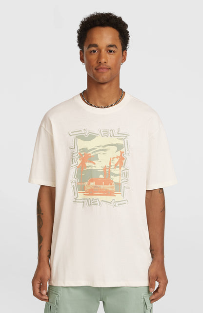 Men Photo Front Print T-Shirt