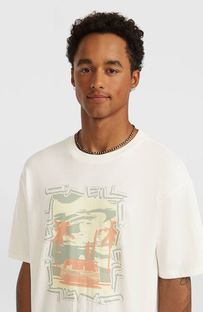 Men Photo Front Print T-Shirt