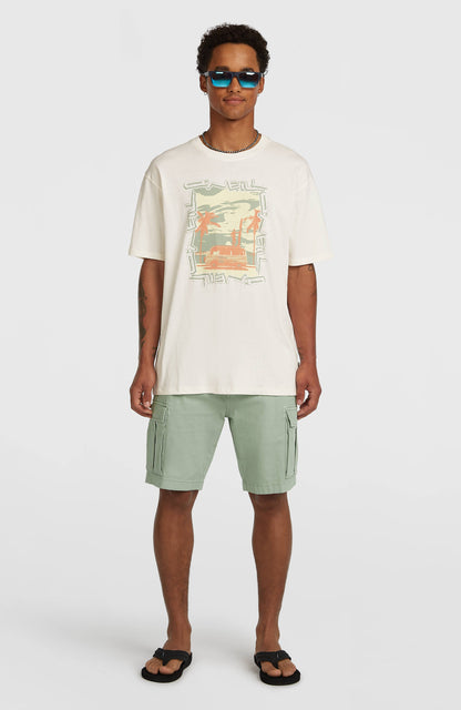 Men Photo Front Print T-Shirt