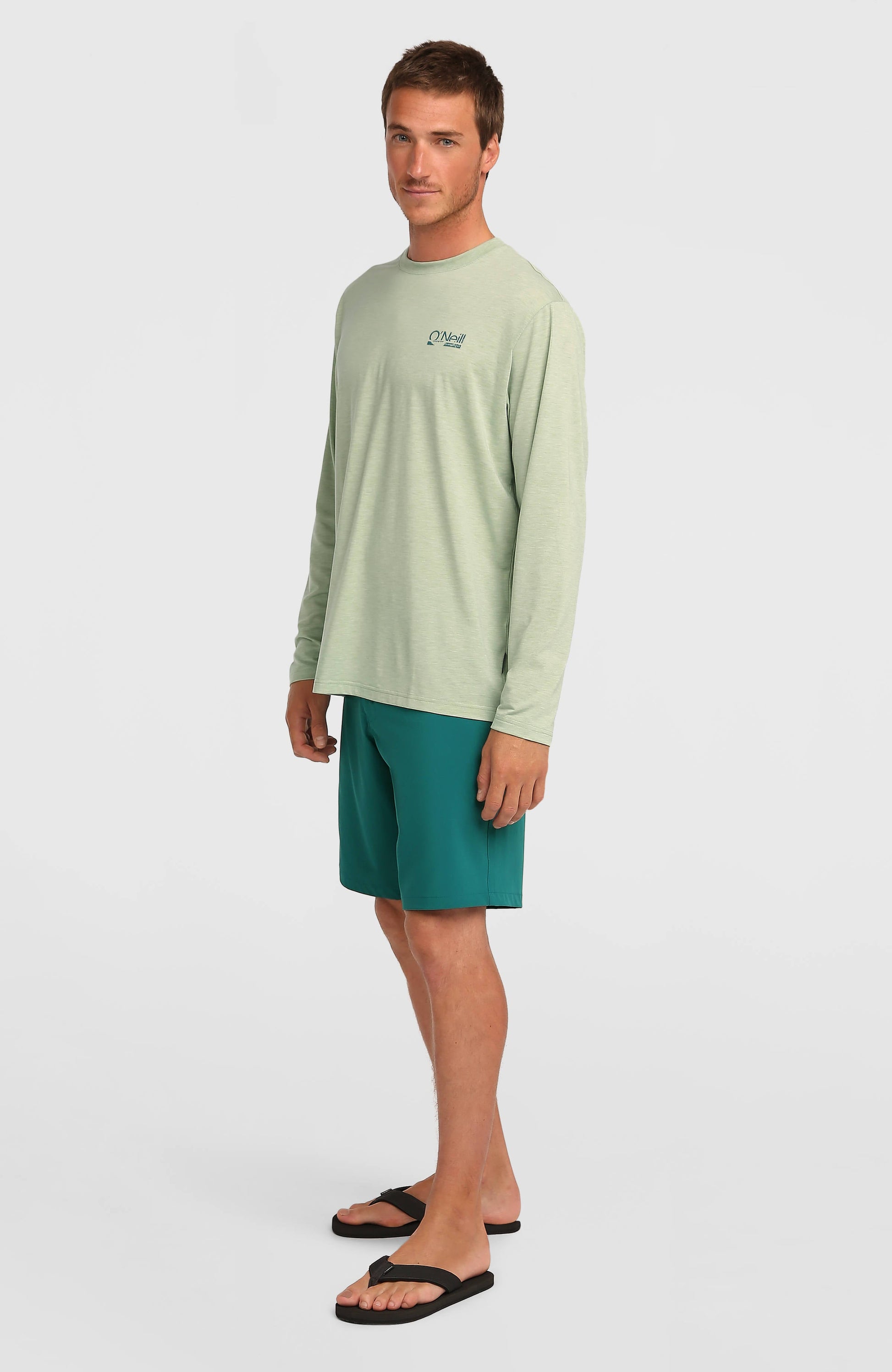 Men O'Neill Hybrid Polygiene Long-Sleeve T-Shirt