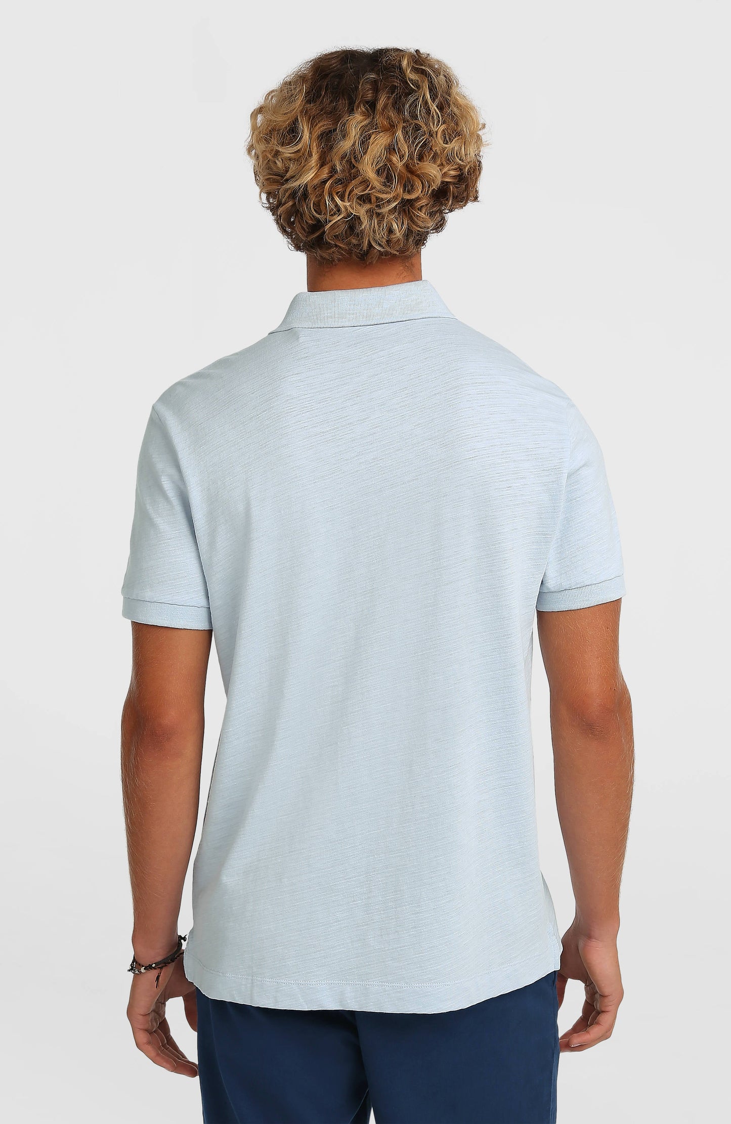 Men Slub Polo