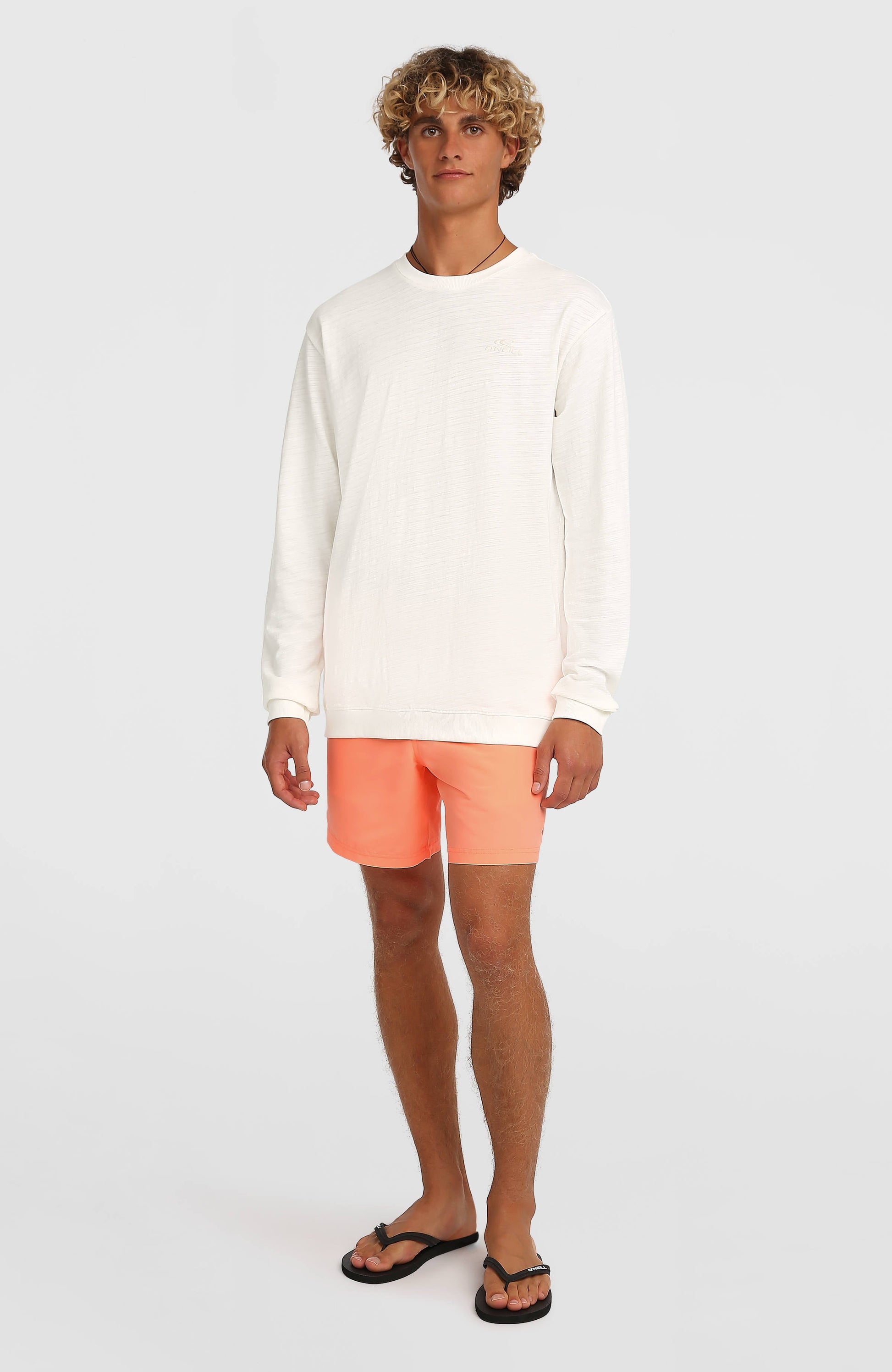 Men O'Neill Slub Long-Sleeve T-Shirt
