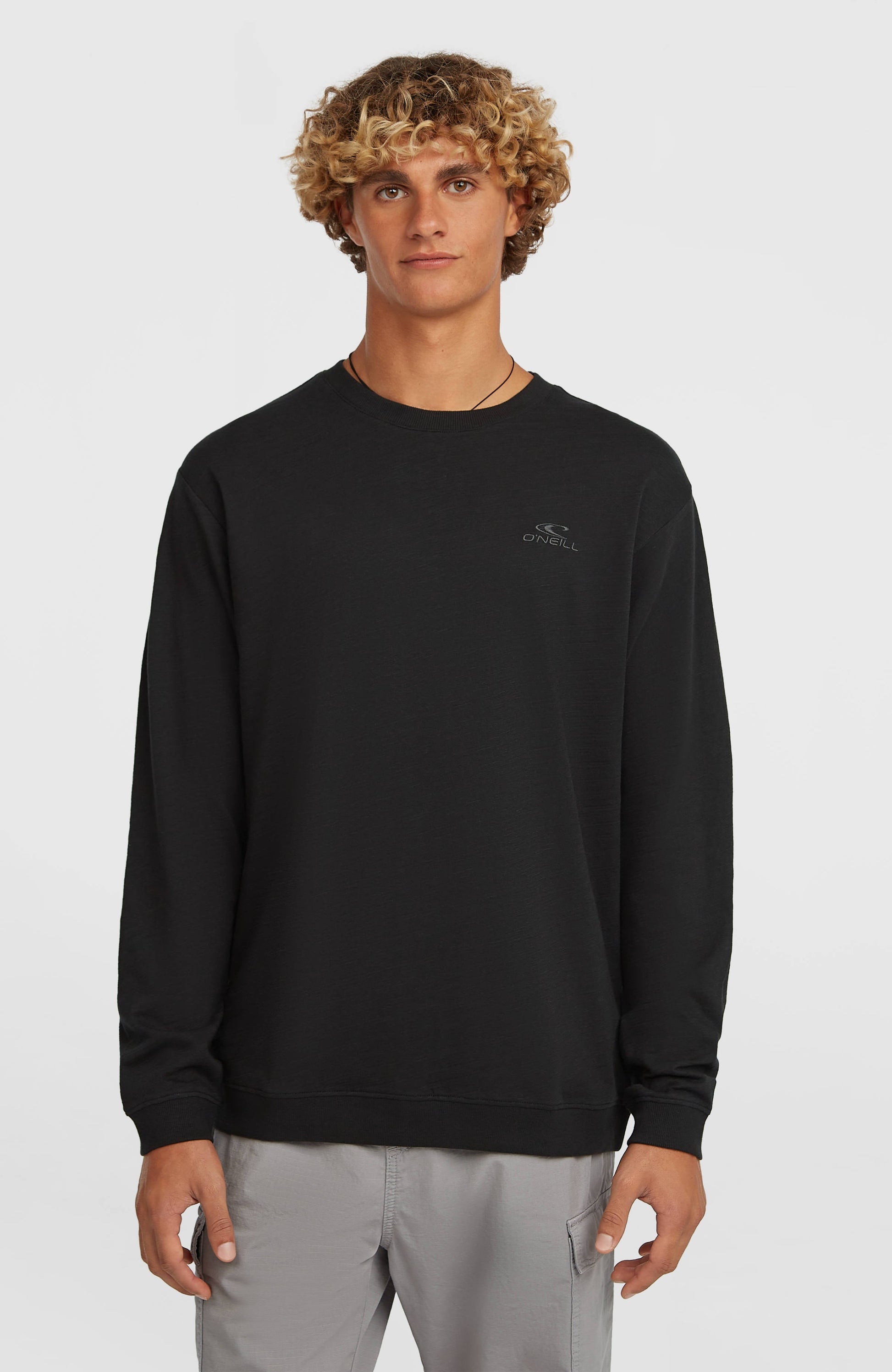 Men O'Neill Slub Long-Sleeve T-Shirt