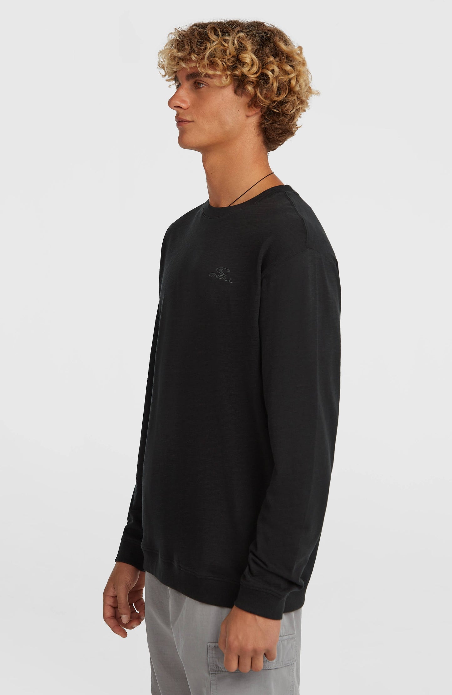 Men O'Neill Slub Long-Sleeve T-Shirt