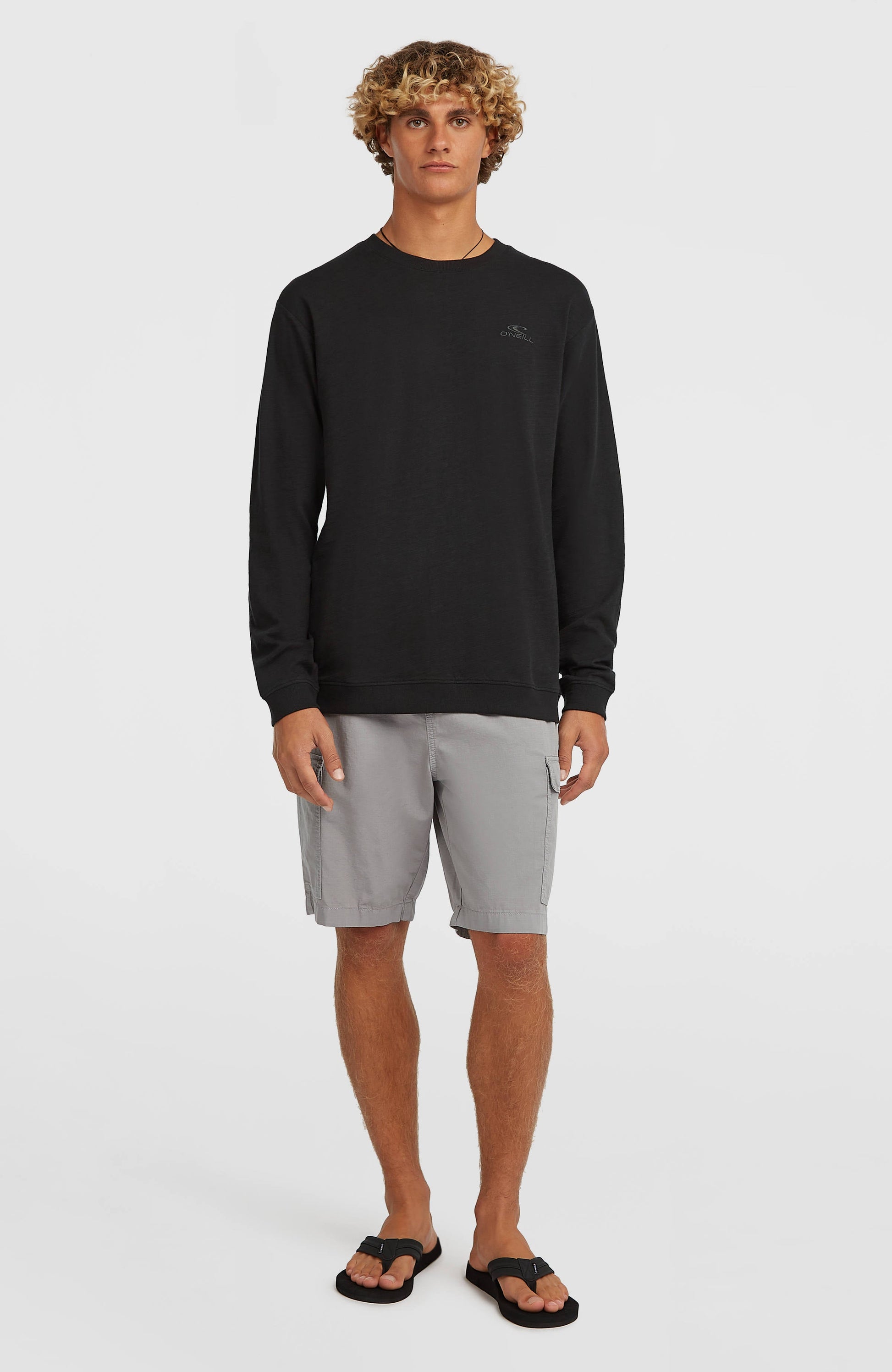 Men O'Neill Slub Long-Sleeve T-Shirt
