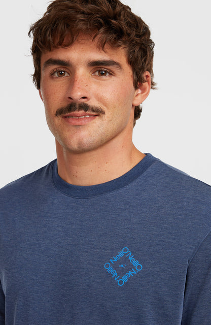 Men O'Neill Hybrid Polygiene Back-Print T-Shirt