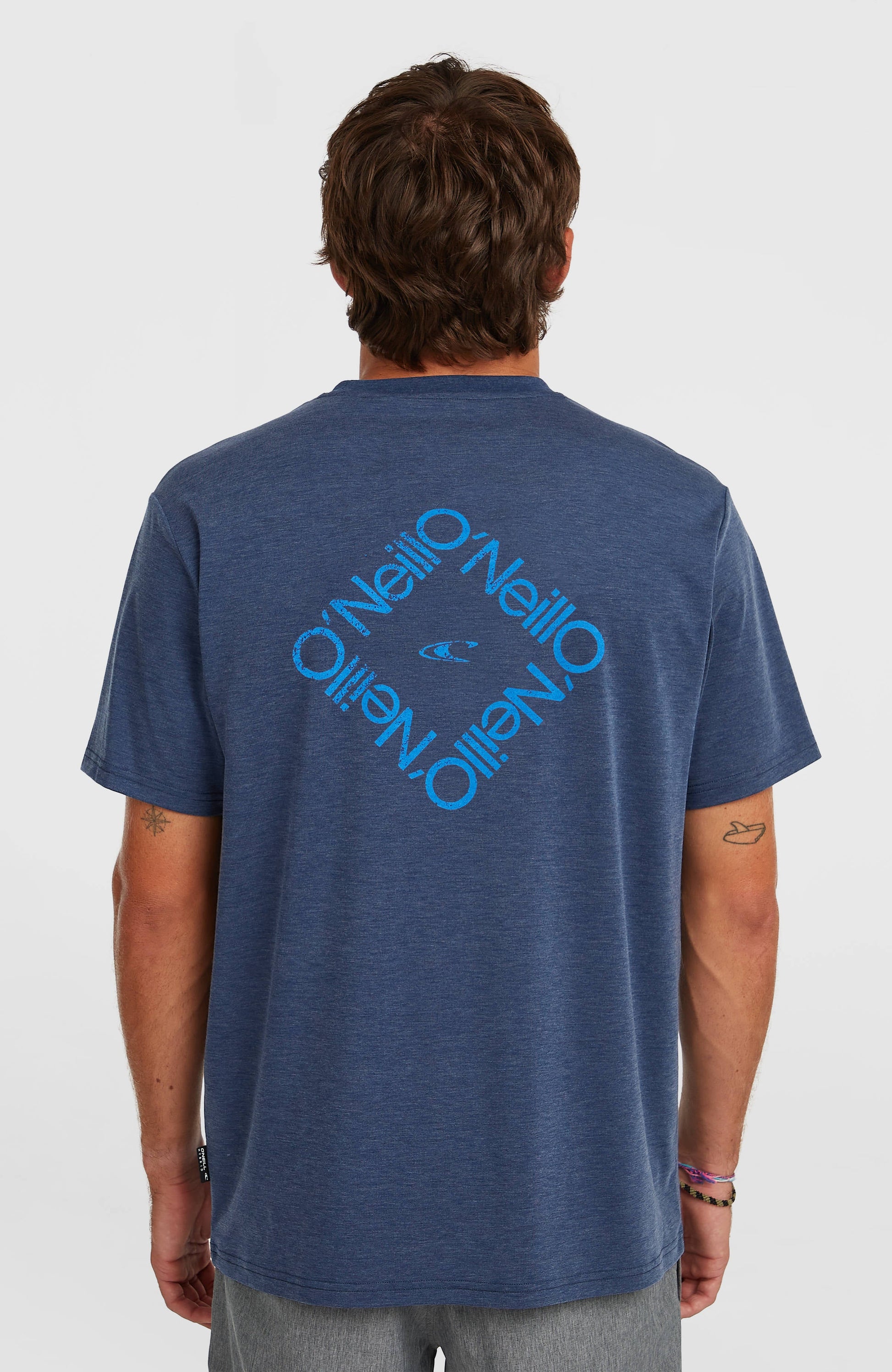 Men O'Neill Hybrid Polygiene Back-Print T-Shirt