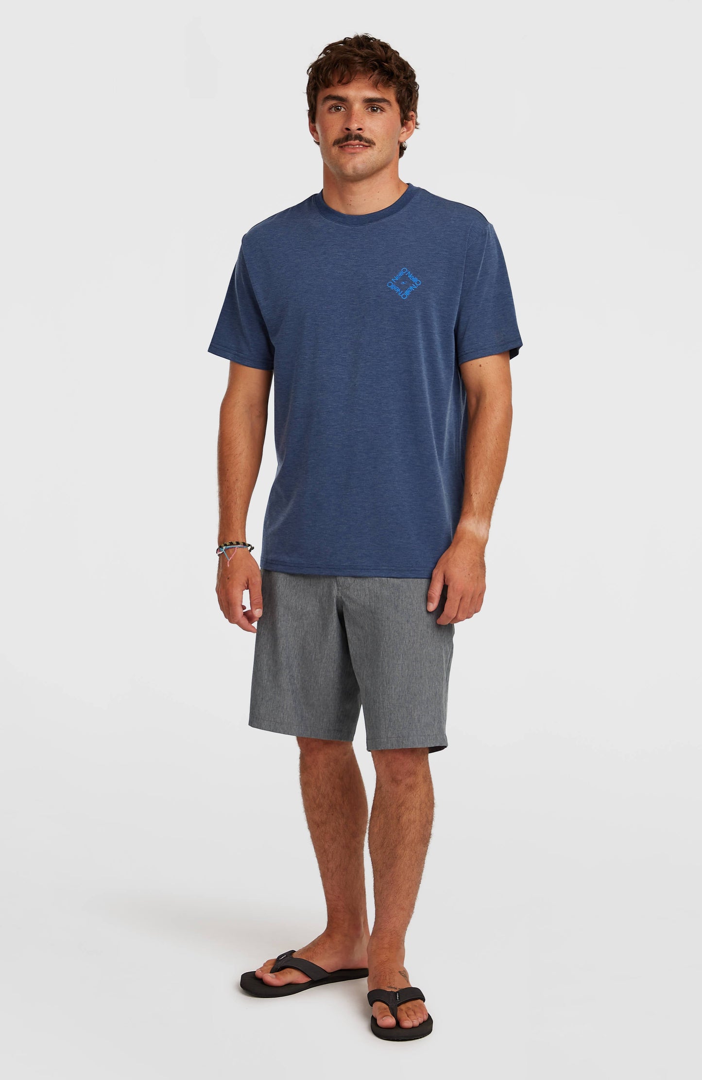 Men O'Neill Hybrid Polygiene Back-Print T-Shirt