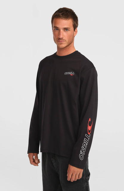 Men Essentials 90s Logo Long-Sleeve T-Shirt