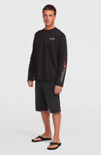Men Essentials 90s Logo Long-Sleeve T-Shirt