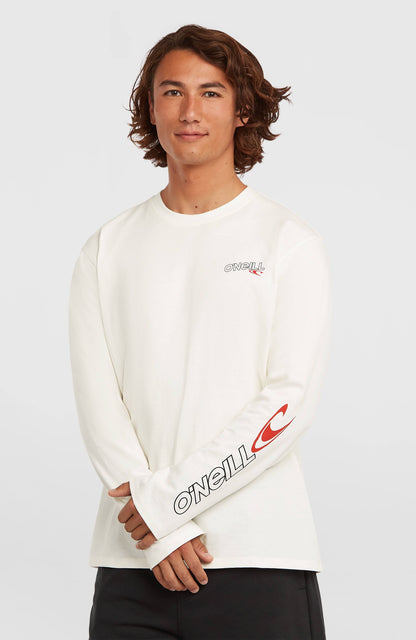 Men Essentials 90s Logo Long-Sleeve T-Shirt
