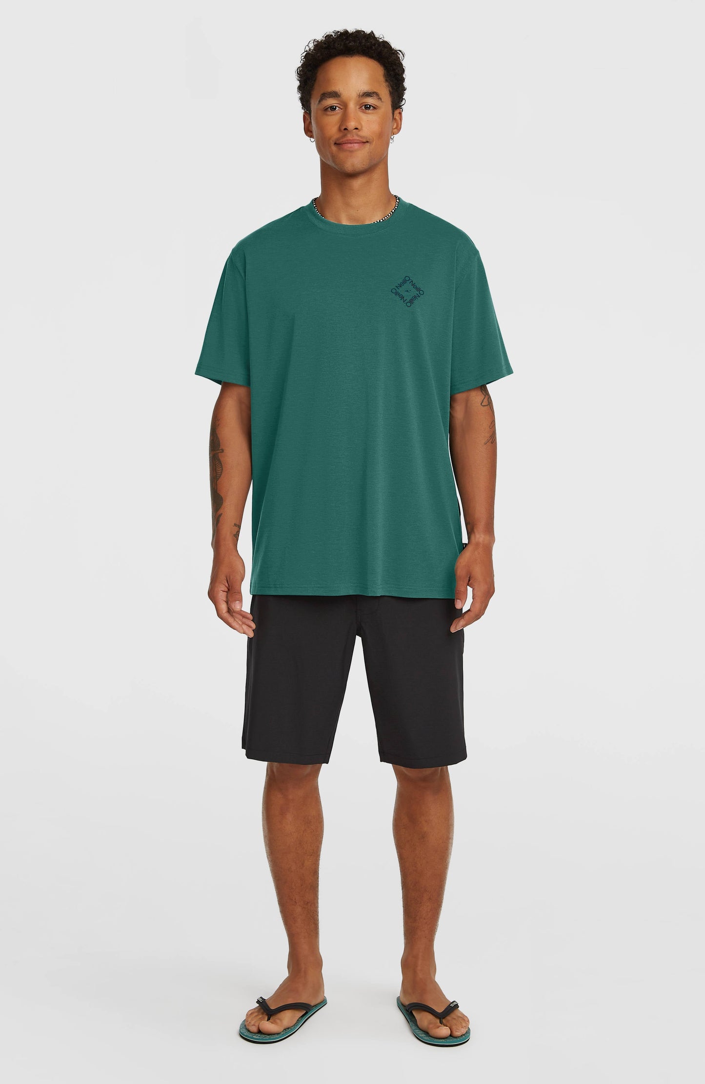 Men O'Neill Hybrid Polygiene Back-Print T-Shirt