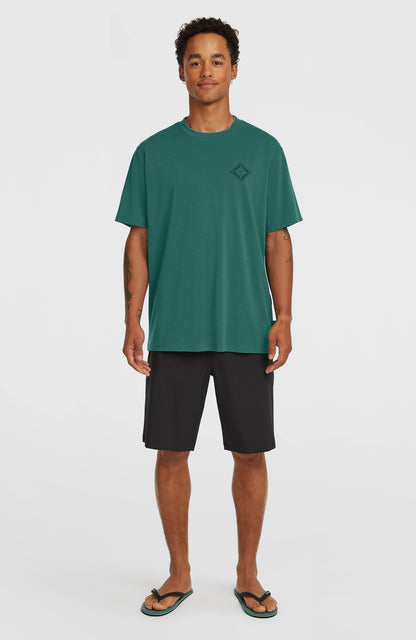 Men O'Neill Hybrid Polygiene Back-Print T-Shirt