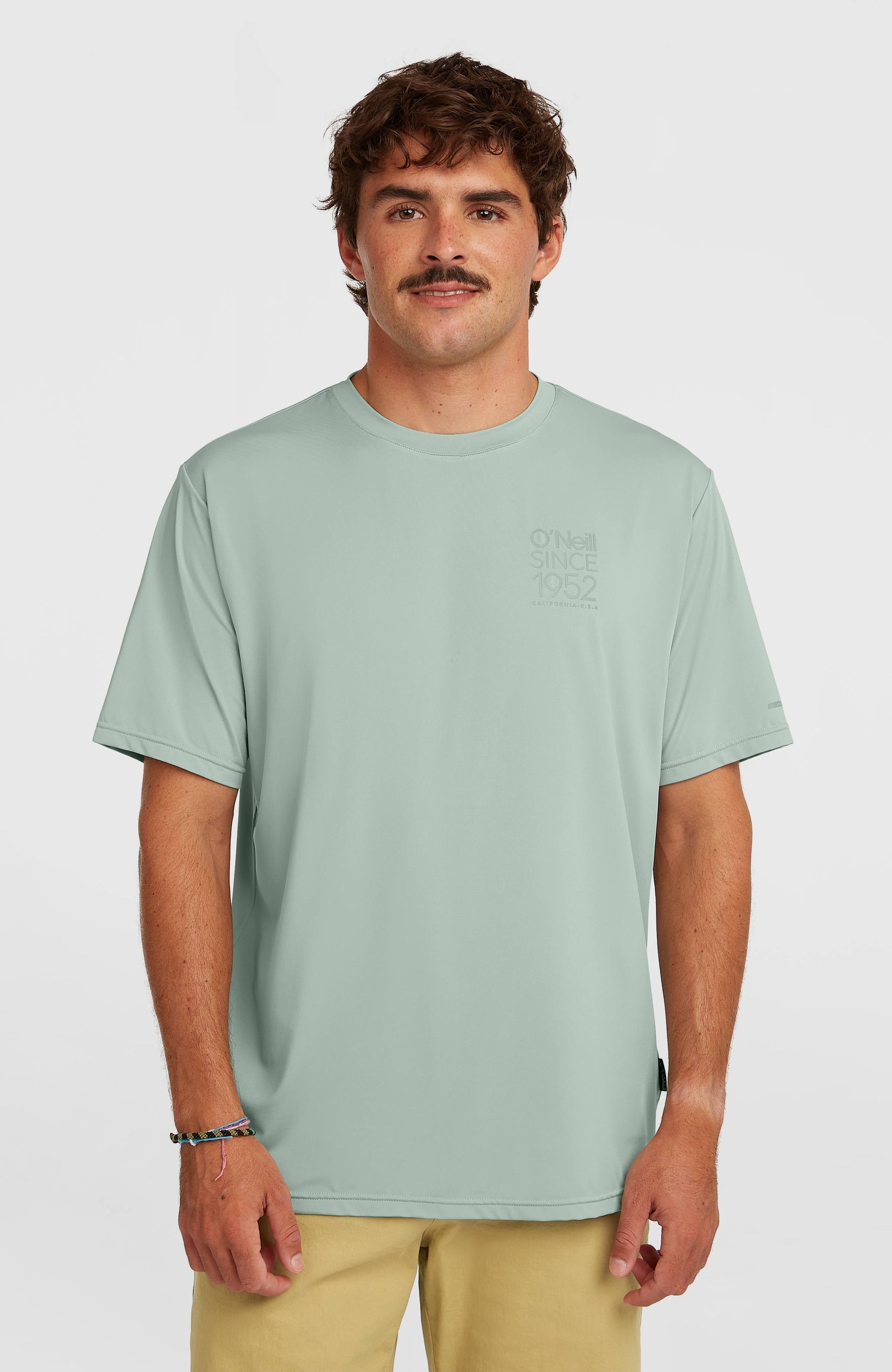 Men O'Neill Hybrid UPF 50+ Polygiene Back-Print T-Shirt