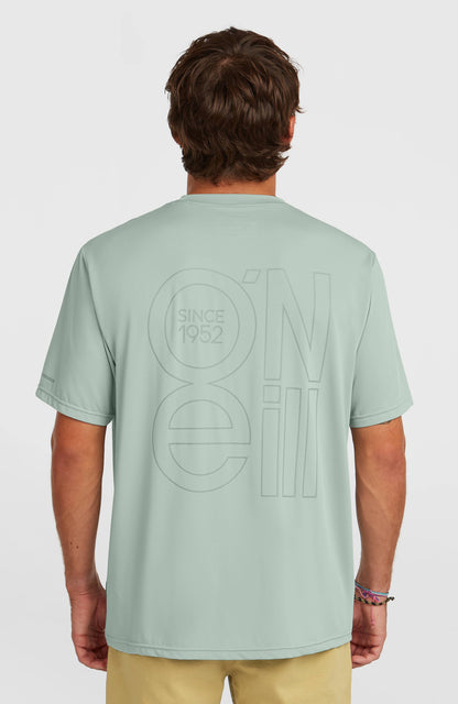 Men O'Neill Hybrid UPF 50+ Polygiene Back-Print T-Shirt