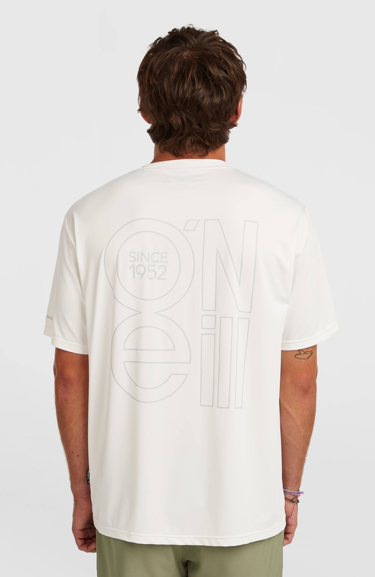 Men O'Neill Hybrid UPF 50+ Polygiene Back-Print T-Shirt