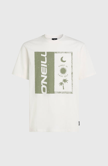 Men Front Print T-Shirt