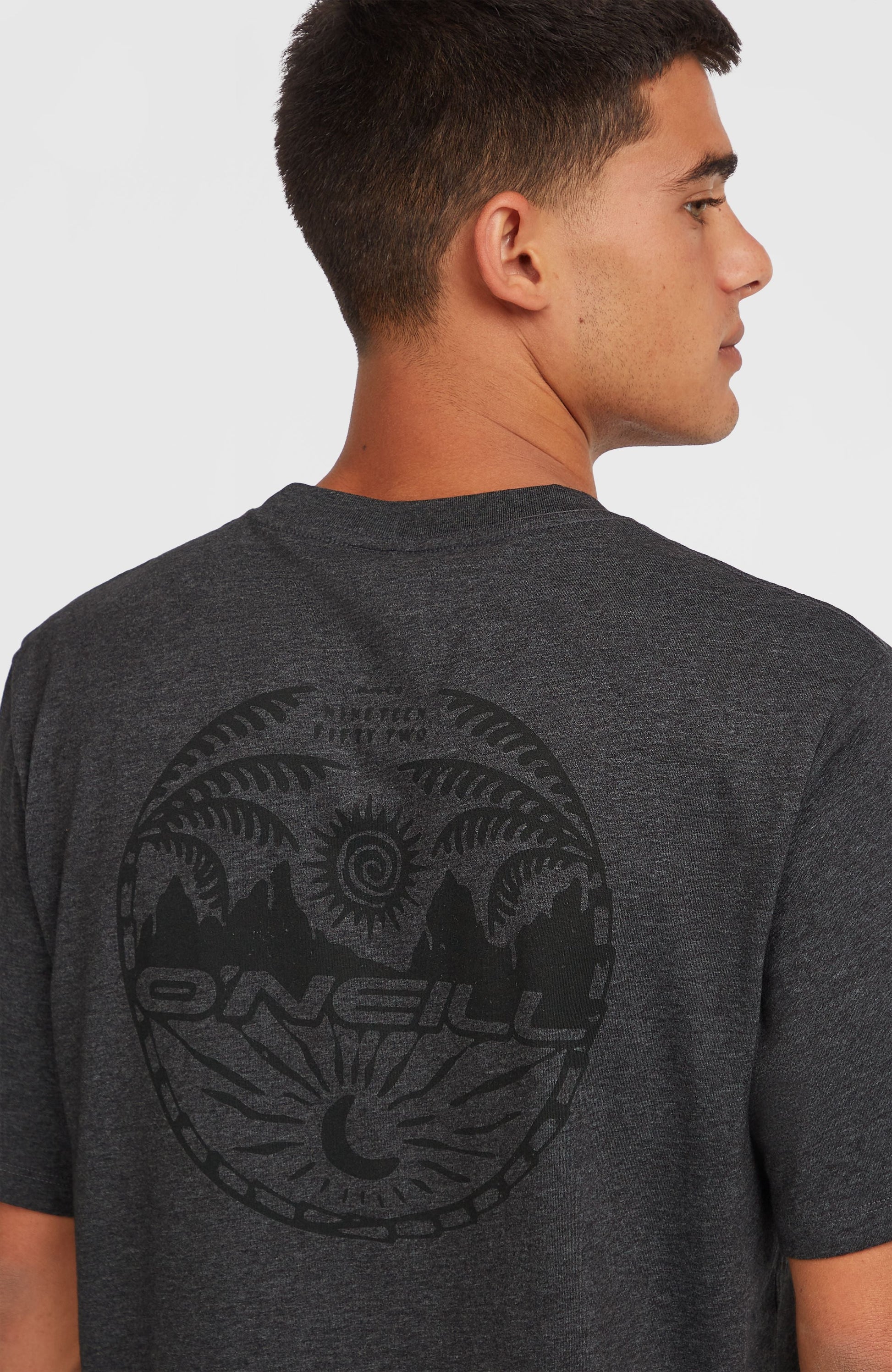 Men Back Print T-Shirt