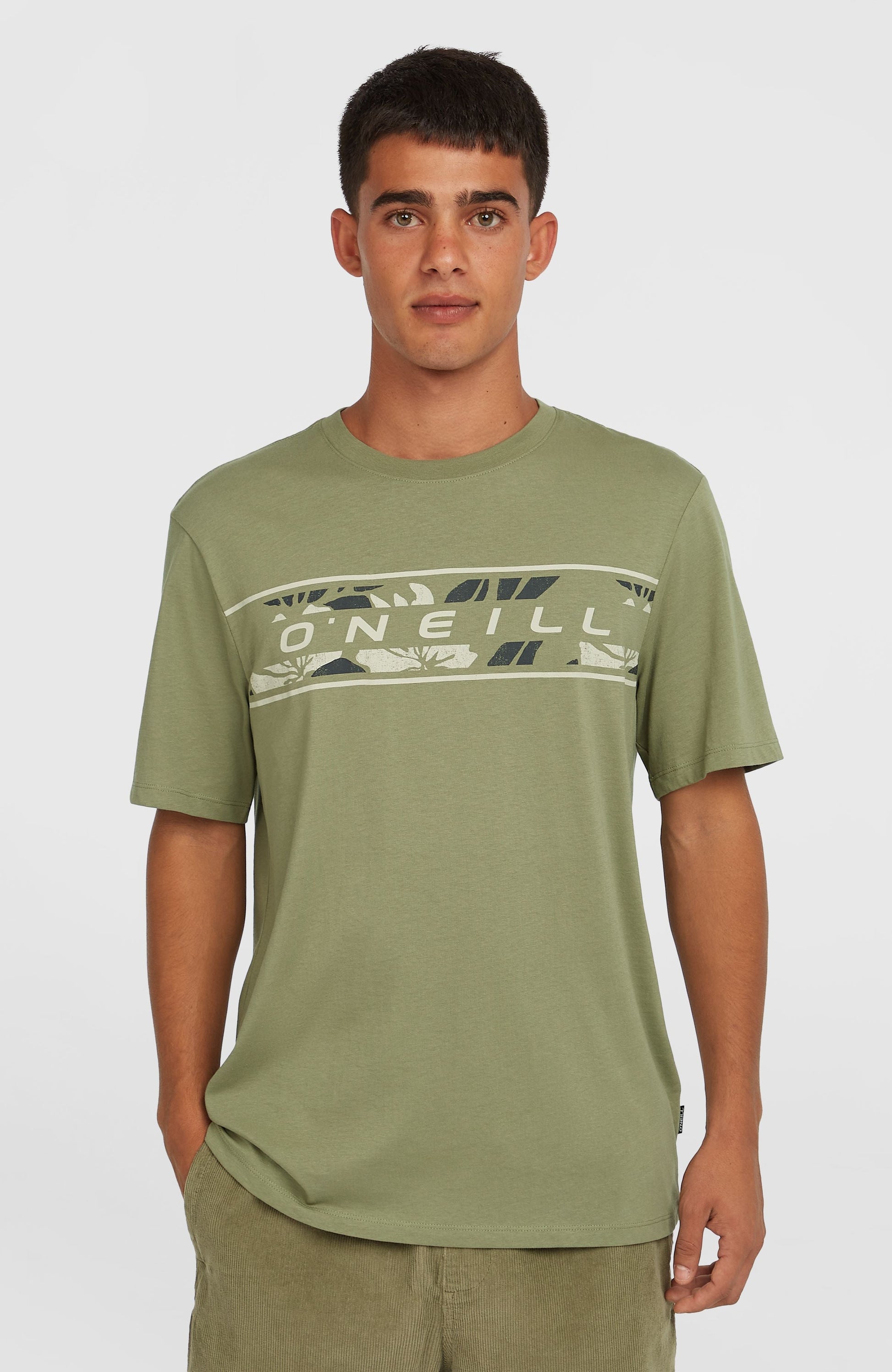 Men Front Graphic T-Shirt