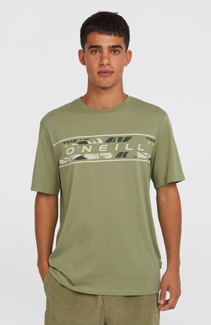 Men Front Graphic T-Shirt