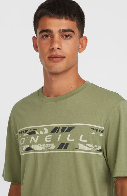 Men Front Graphic T-Shirt