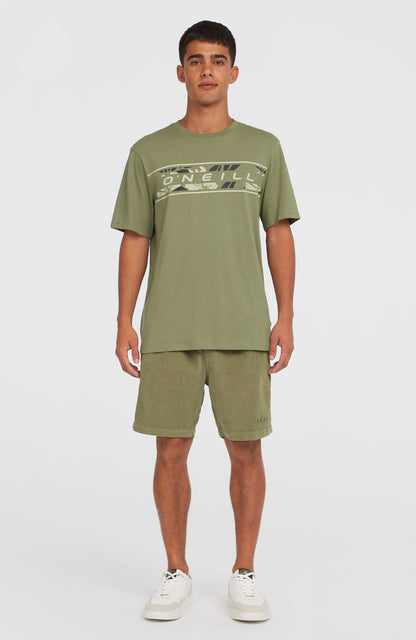 Men Front Graphic T-Shirt