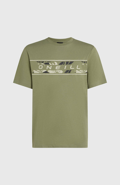 Men Front Graphic T-Shirt