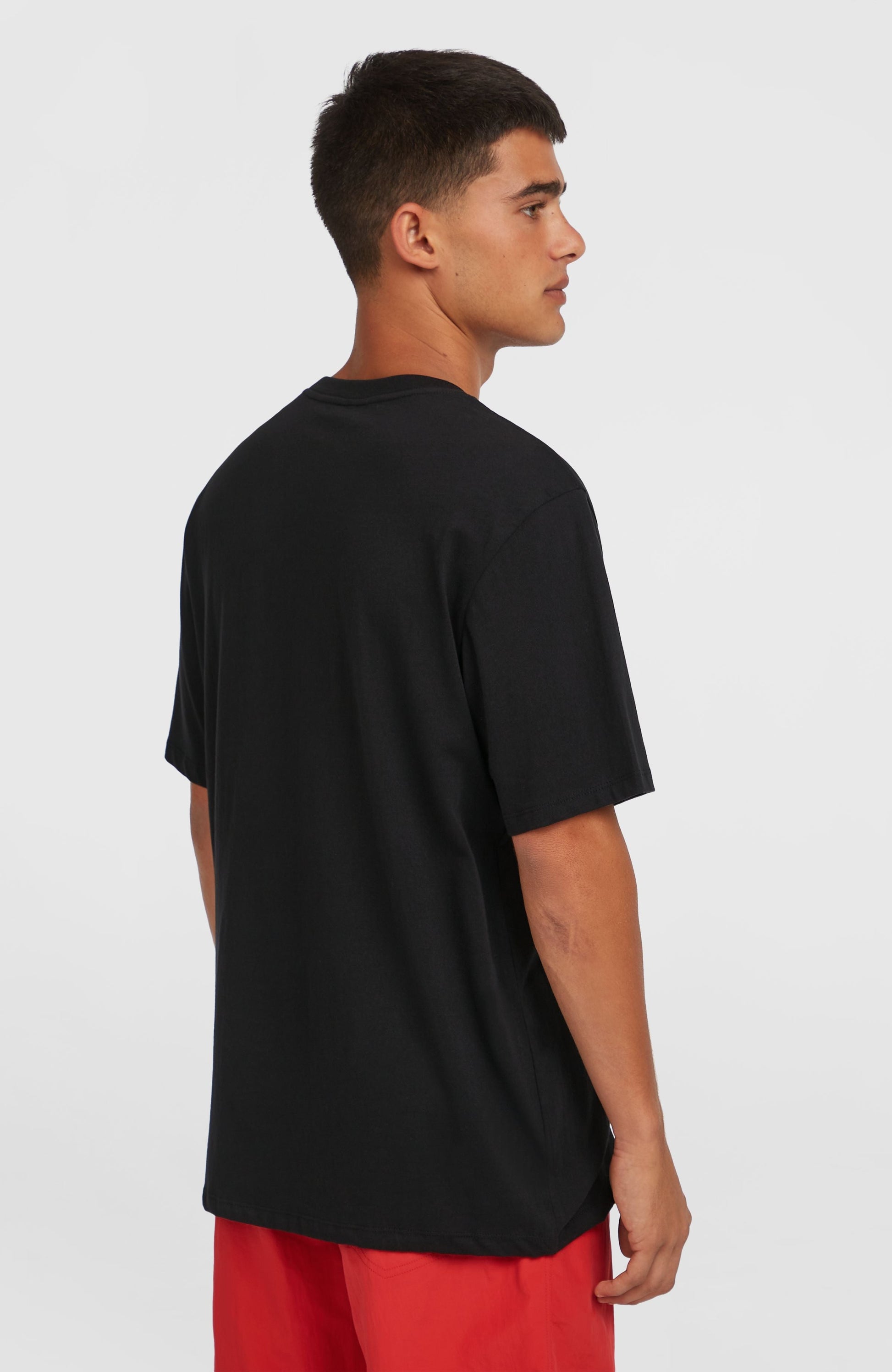 Men Front Print T-Shirt