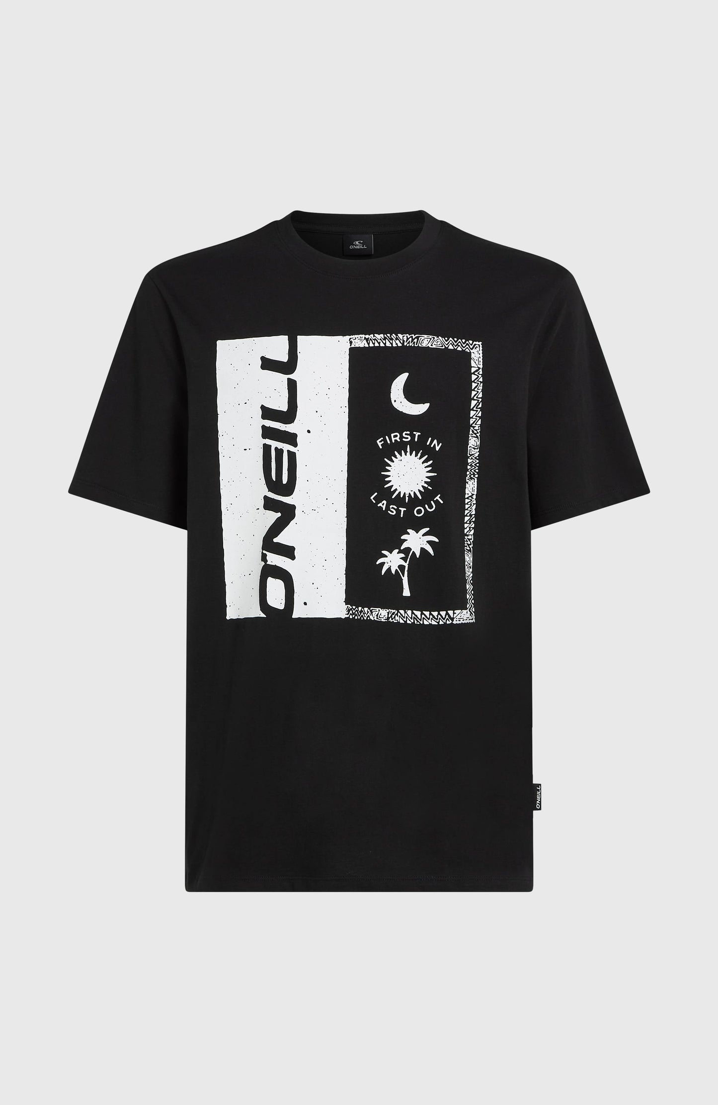 Men Front Print T-Shirt