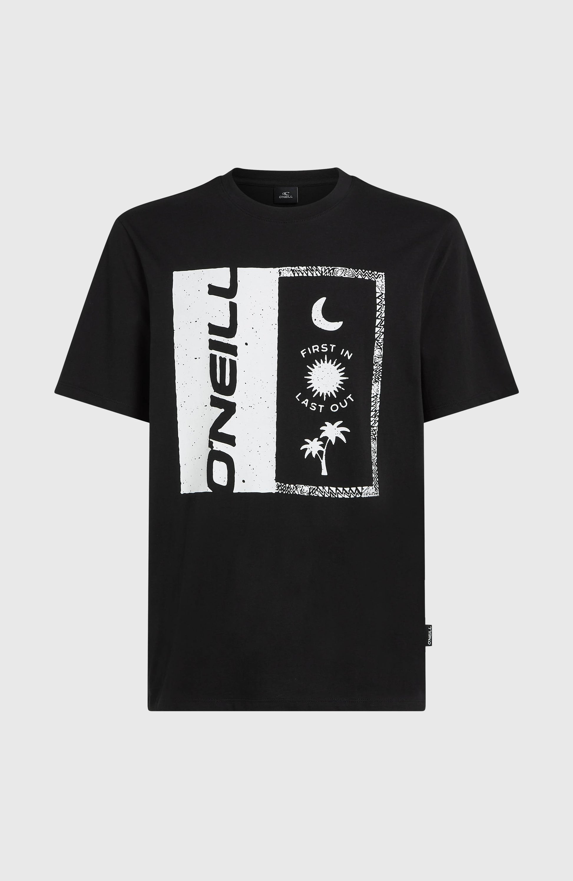 Men Front Print T-Shirt