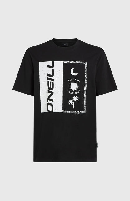 Men Front Print T-Shirt