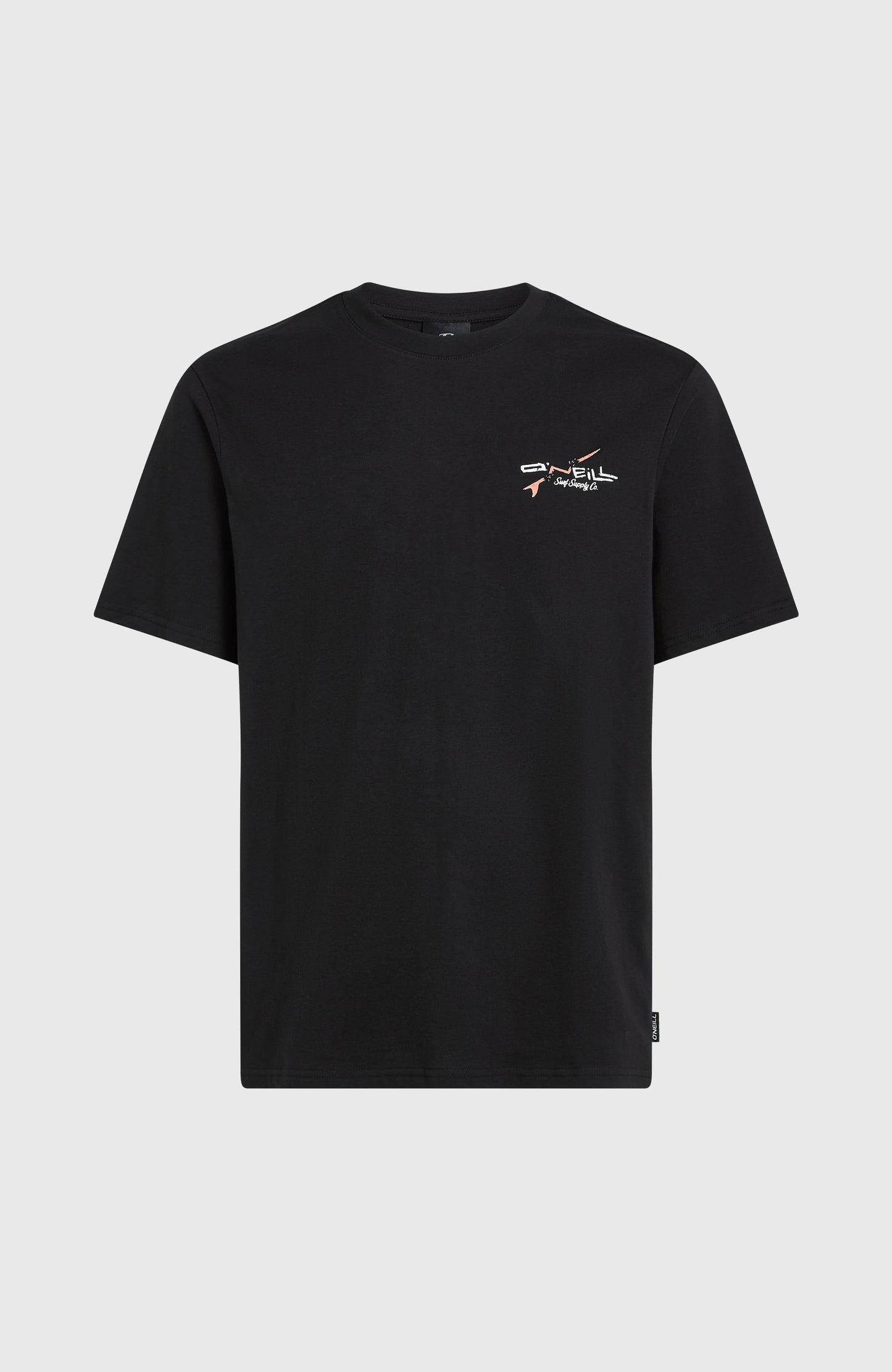 Men Retro Back Print T-Shirt