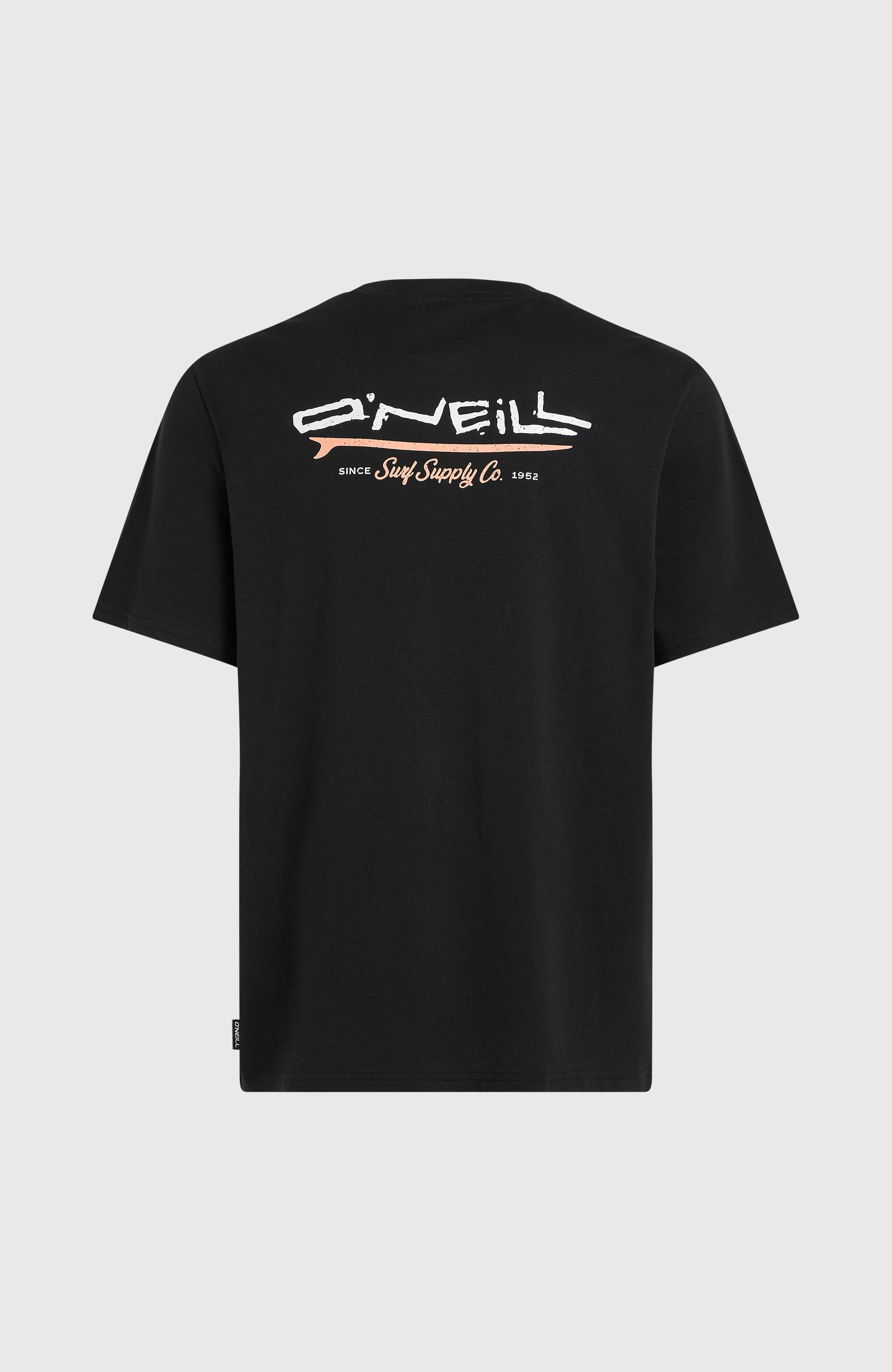 Men Retro Back Print T-Shirt
