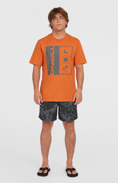 Men Front Print T-Shirt