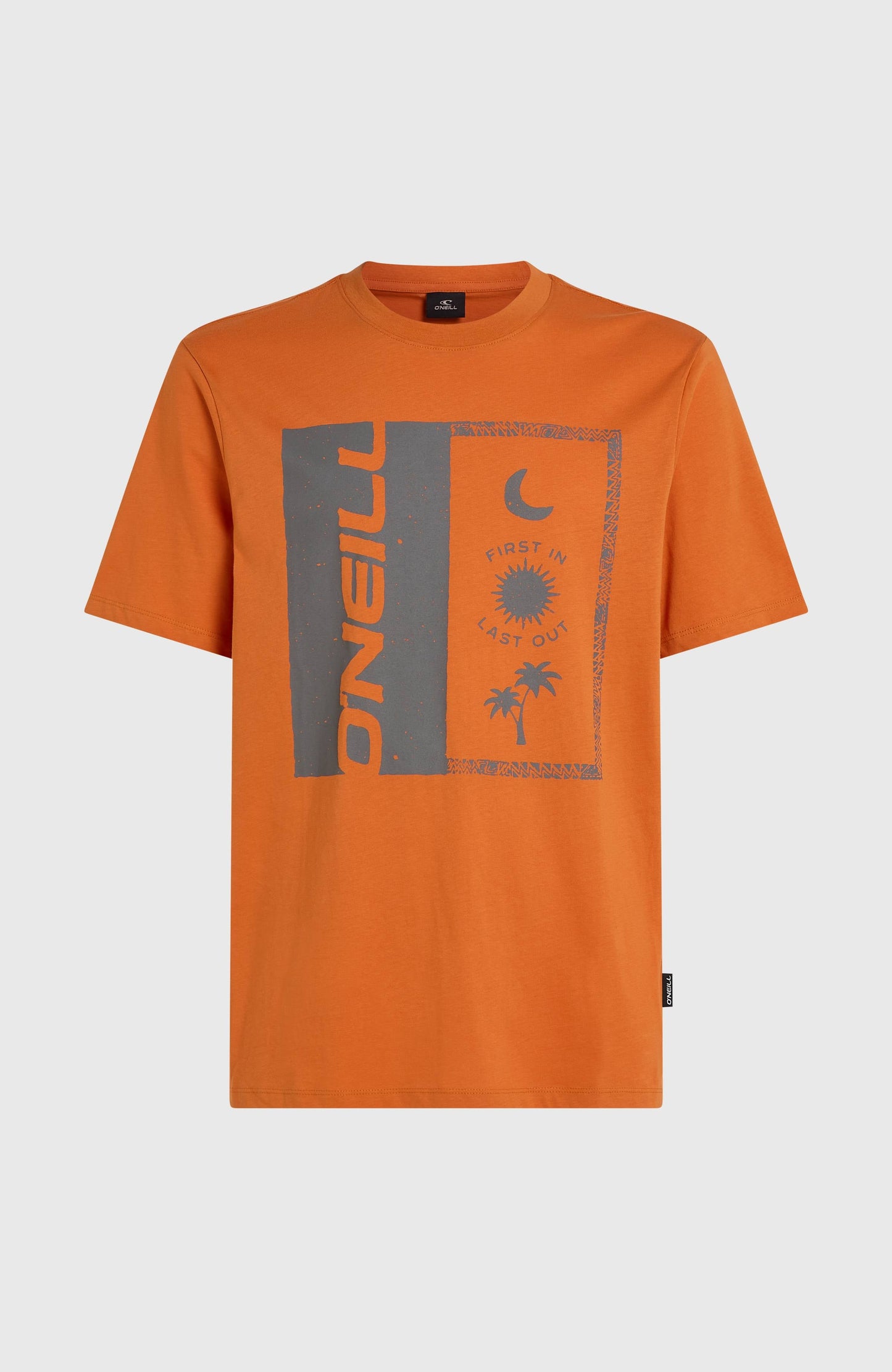 Men Front Print T-Shirt