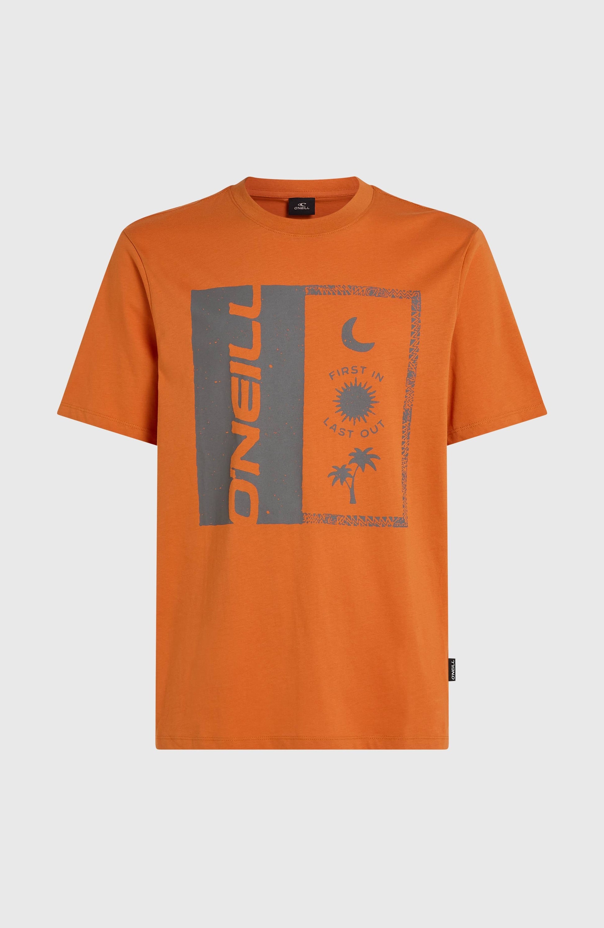 Men Front Print T-Shirt
