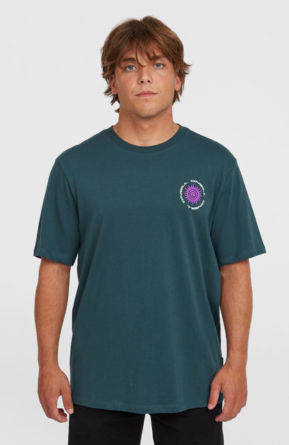 Men Chest Print T-Shirt