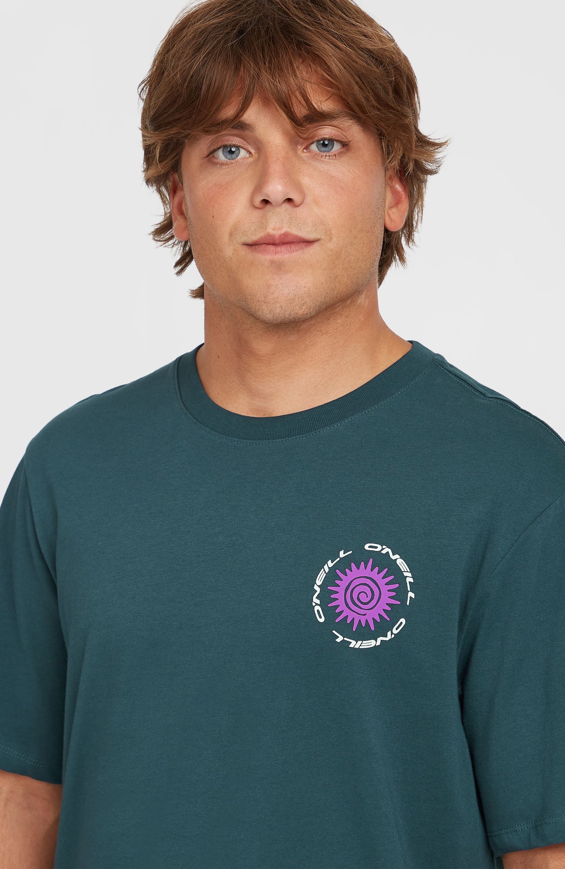Men Chest Print T-Shirt