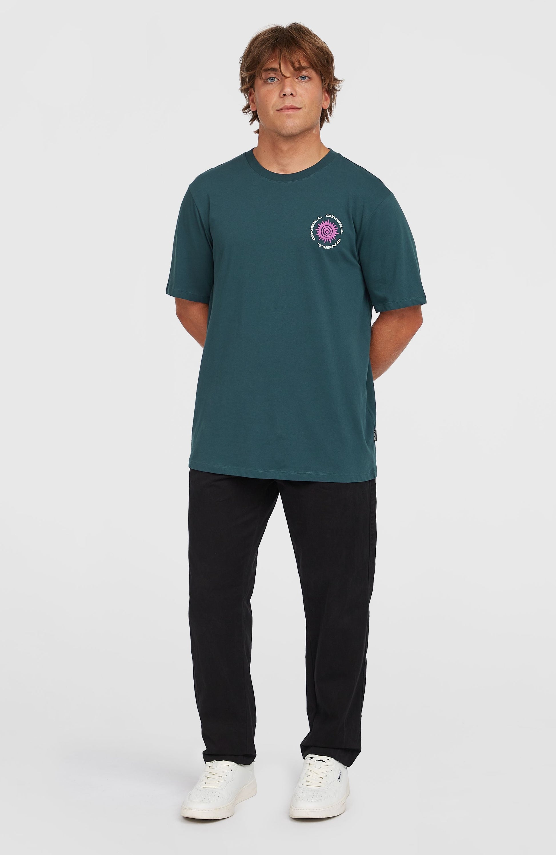 Men Chest Print T-Shirt