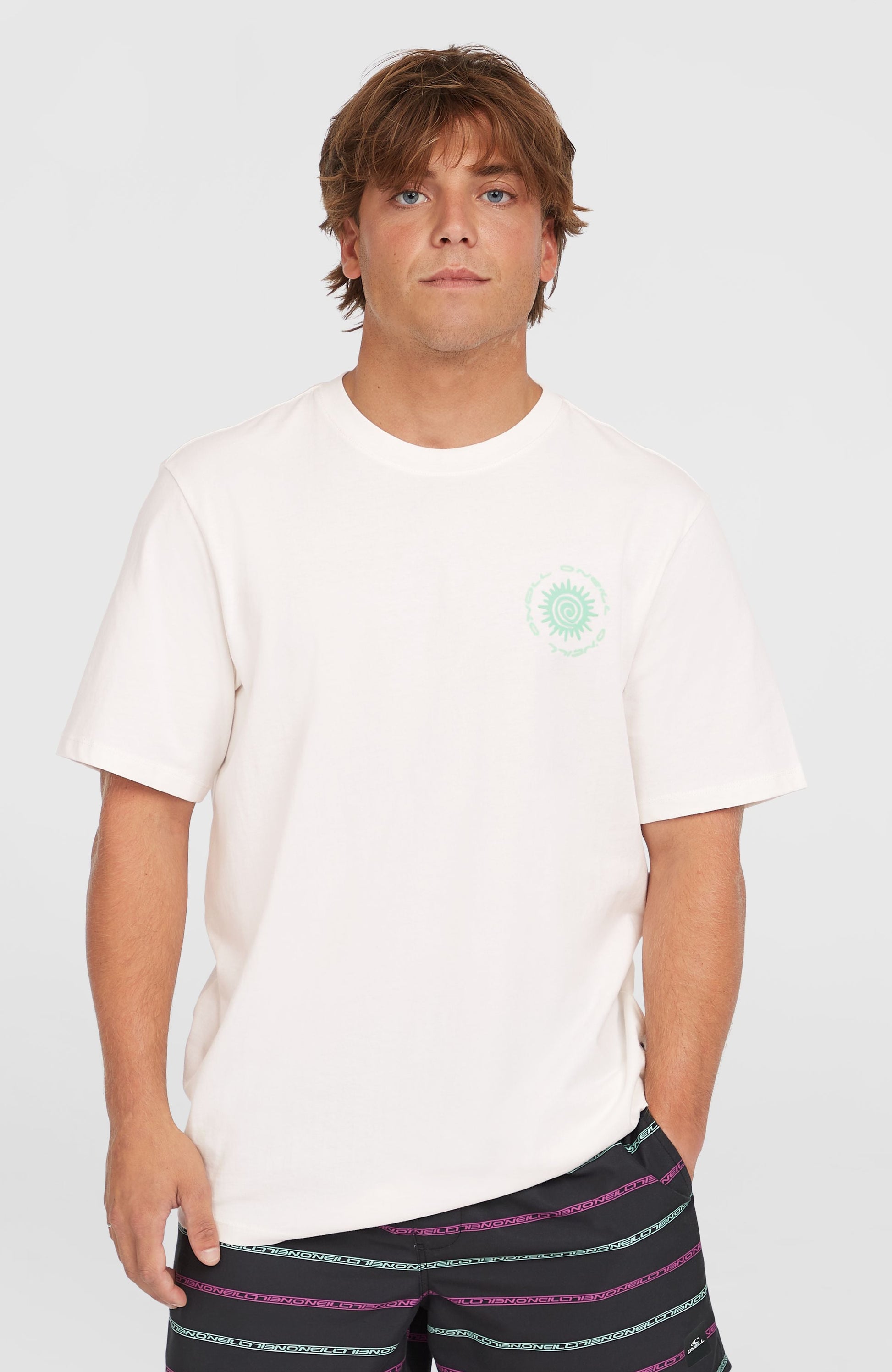 Men Chest Print T-Shirt
