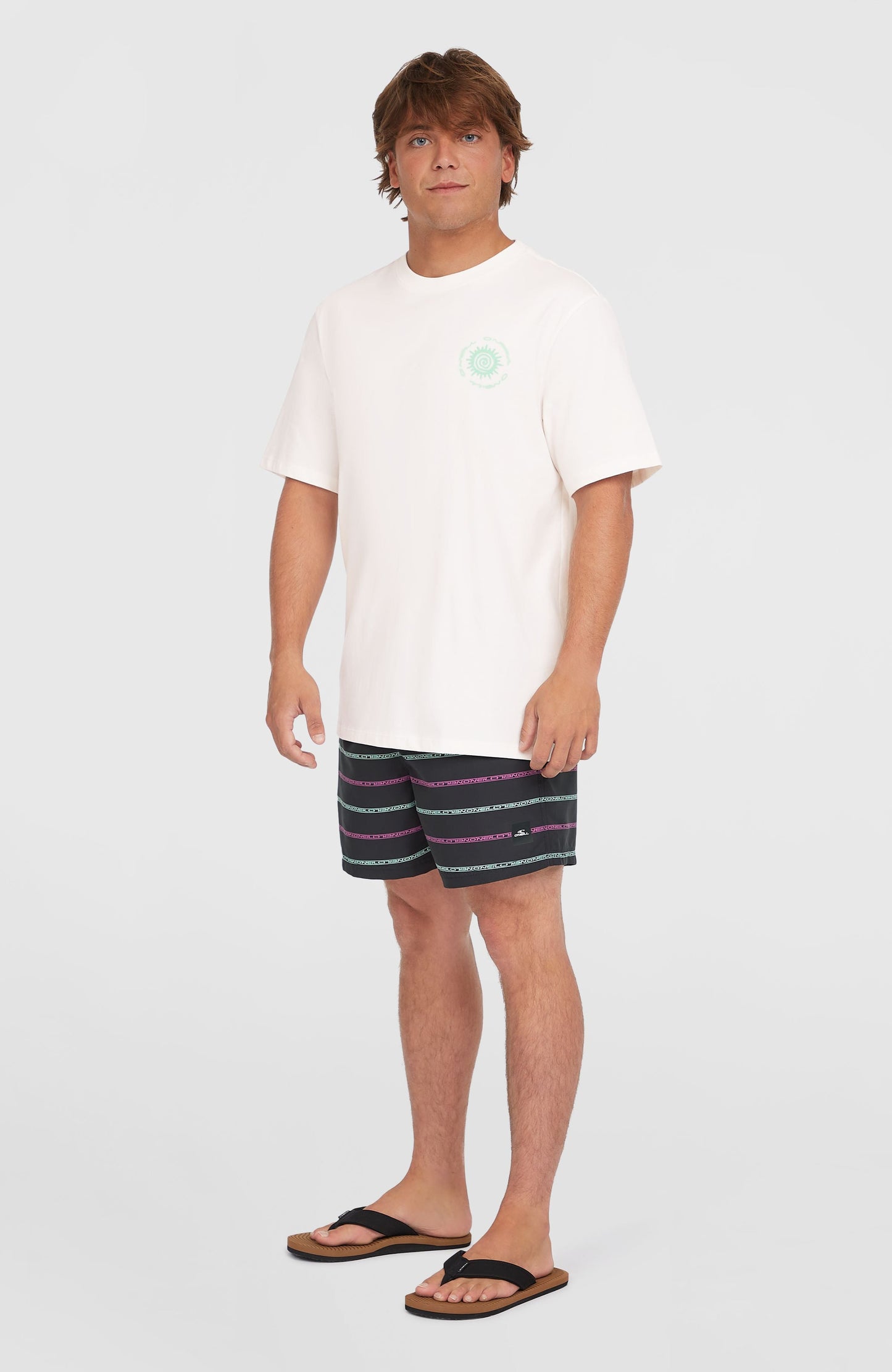 Men Chest Print T-Shirt