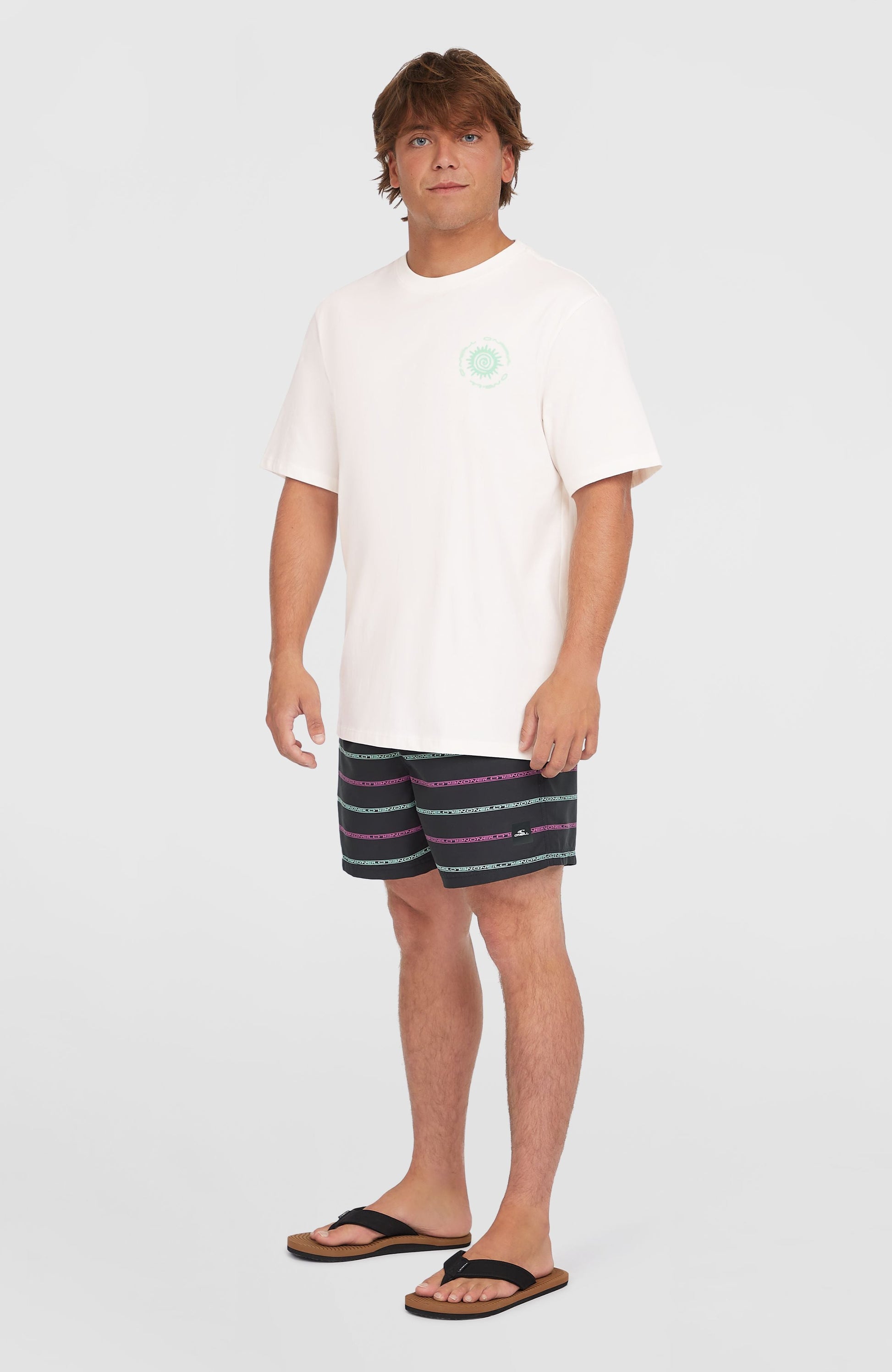 Men Chest Print T-Shirt