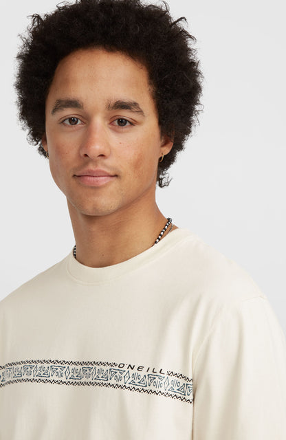 Men Ikat Stripe T-Shirt