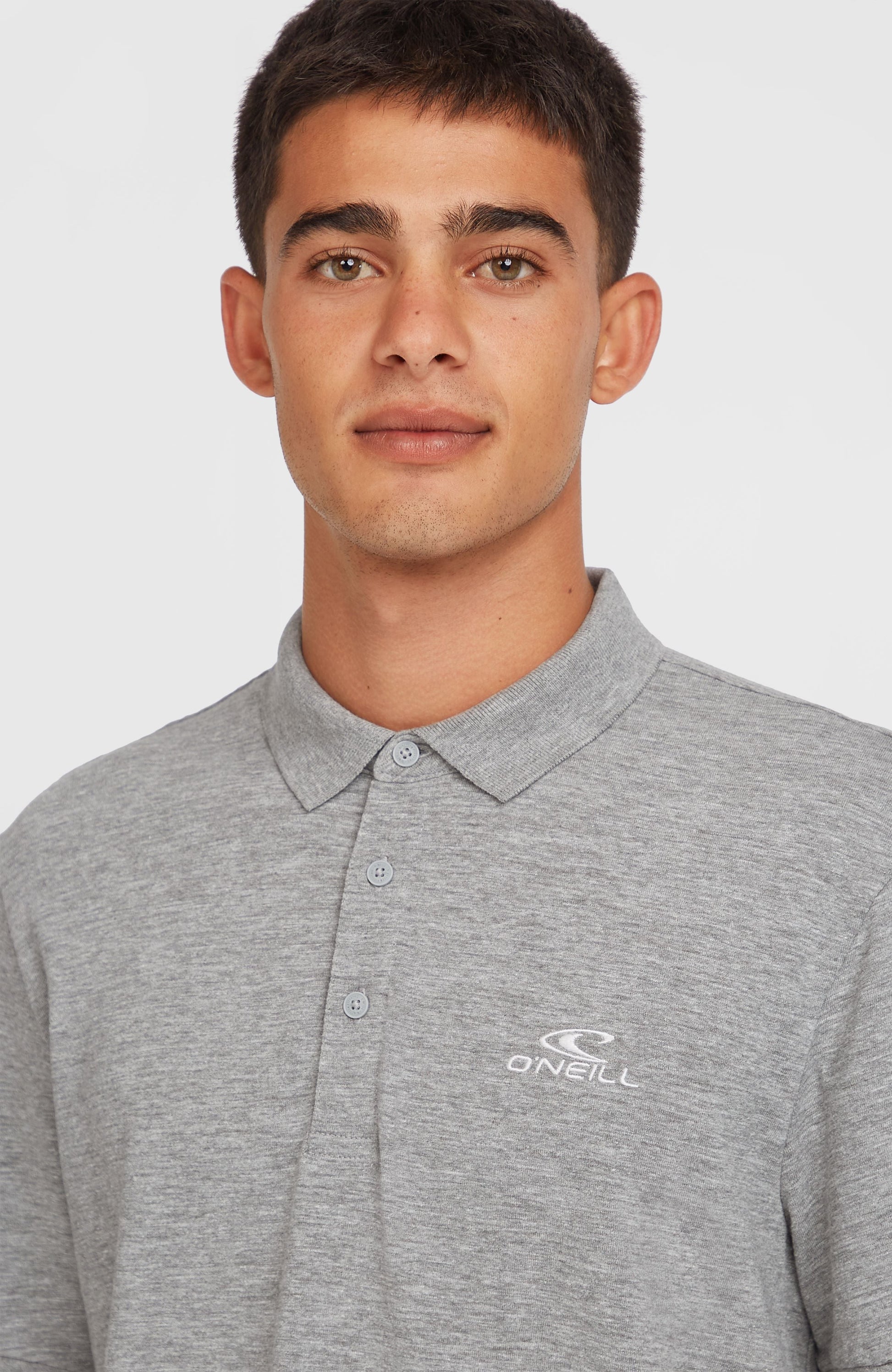 Men Slub Small Logo Polo