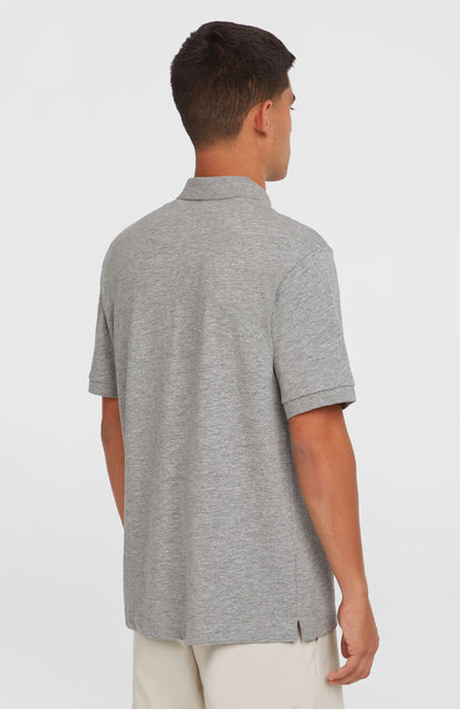 Men Slub Small Logo Polo