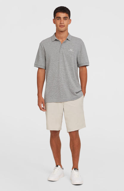 Men Slub Small Logo Polo