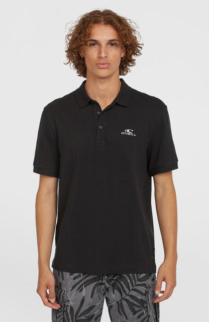 Men Slub Small Logo Polo