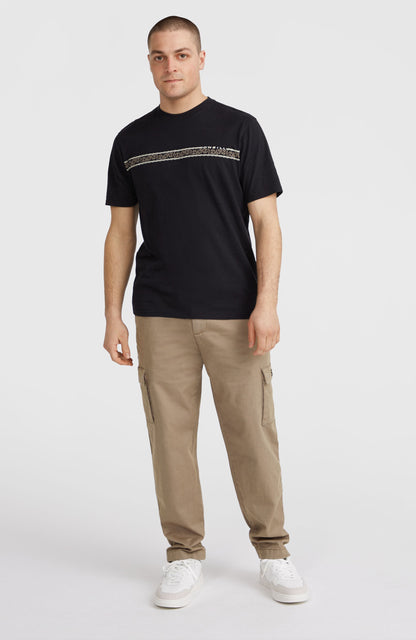 Men Ikat Stripe T-Shirt